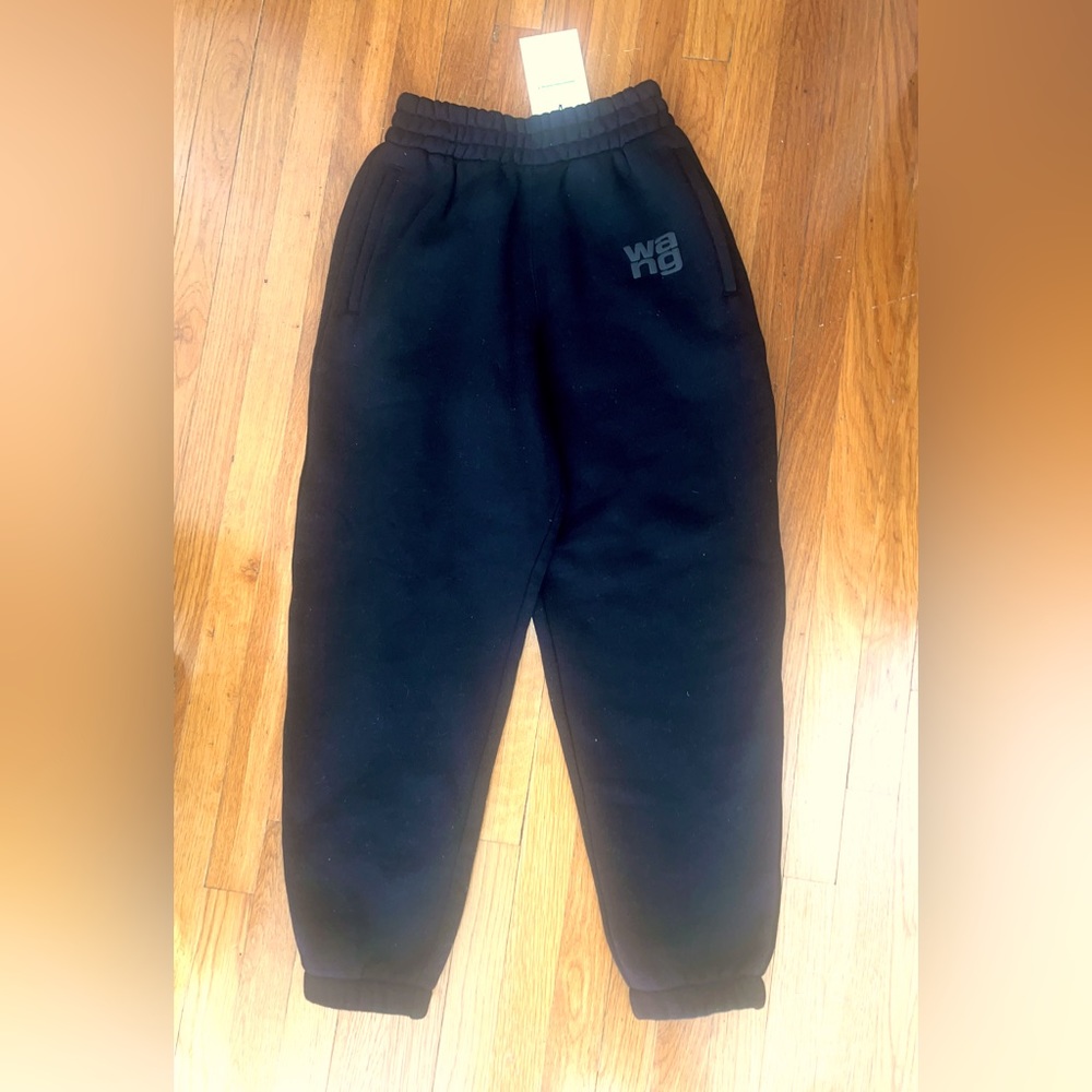 NWT Alexander Wang Sweatpant $295 Black Small